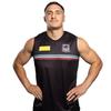 Футболка-майка Penrith Panthers к 60-летию 1967-2026 Мужская Вдохновленная NRL Rugby League Дышащая Быстросохнущая Тренировочная майка-майка