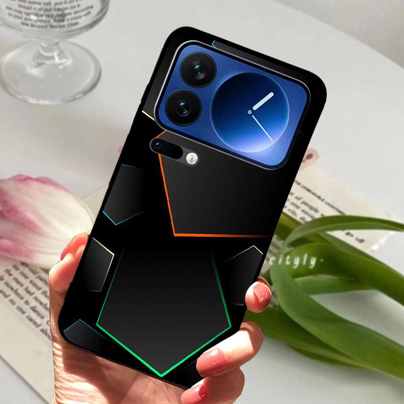 Чехол для Xiaomi Mi 17 Pro Max/17Pro Модный Ударопрочный Защитный Задний Чехол Для Xiaomi 17 ProMax Мягкий ТПУ Силиконовый Чехол для Телефона
