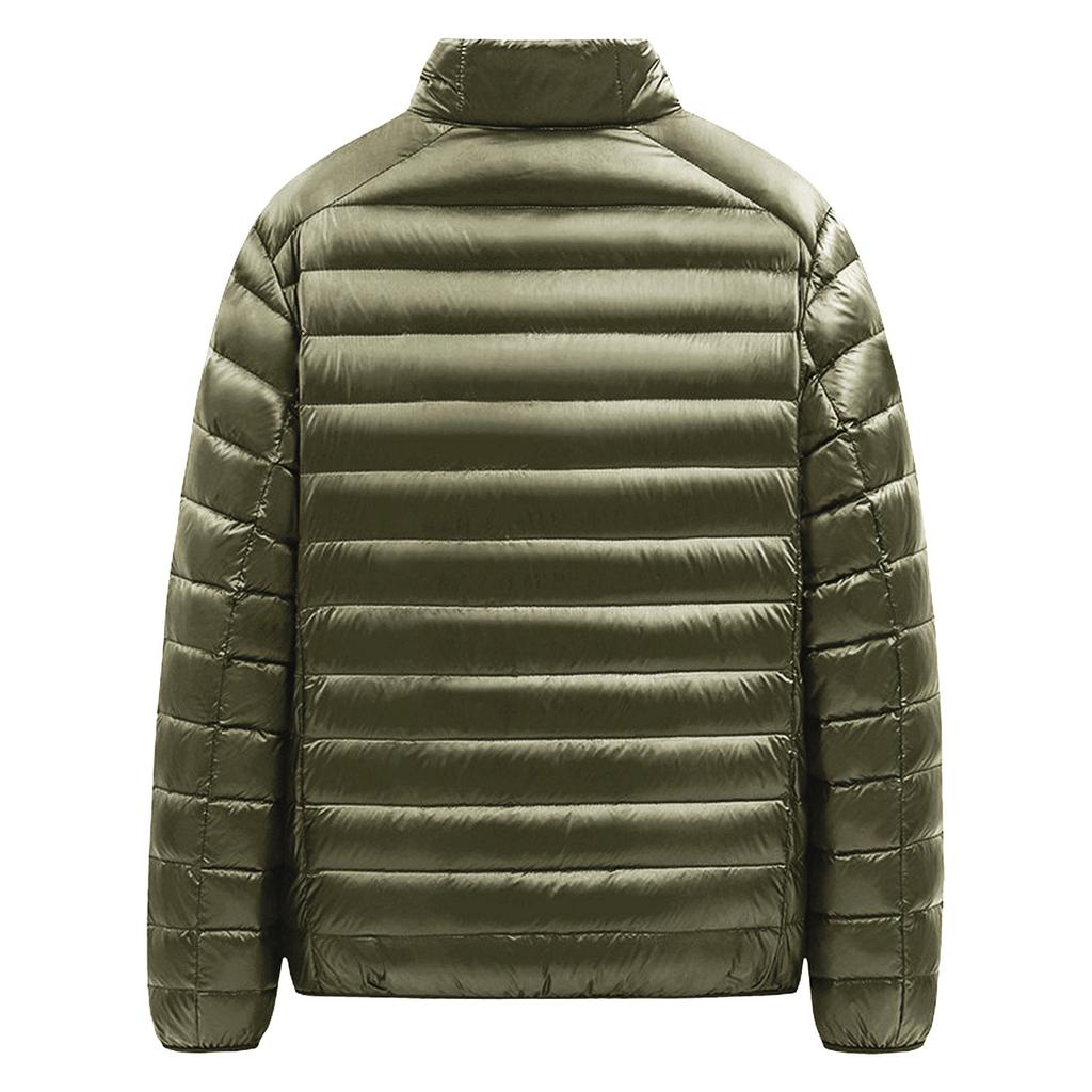 Down Cotton Jacket Light And Thin Stand Collar Loose Large Casual Down Jacket