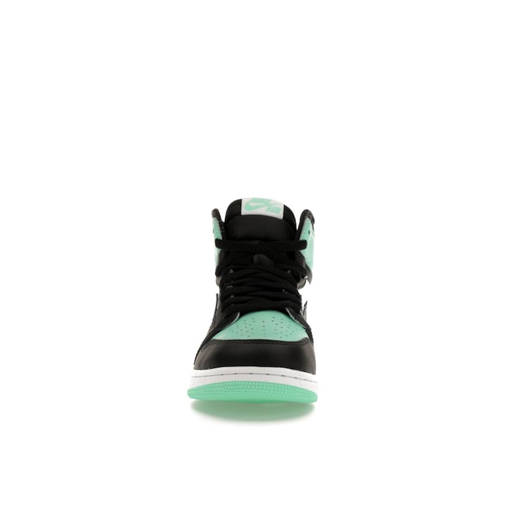 Air Jordan 1 Retro High OG GS Green Glow Детские кроссовки Белый Черный FD1437-130
