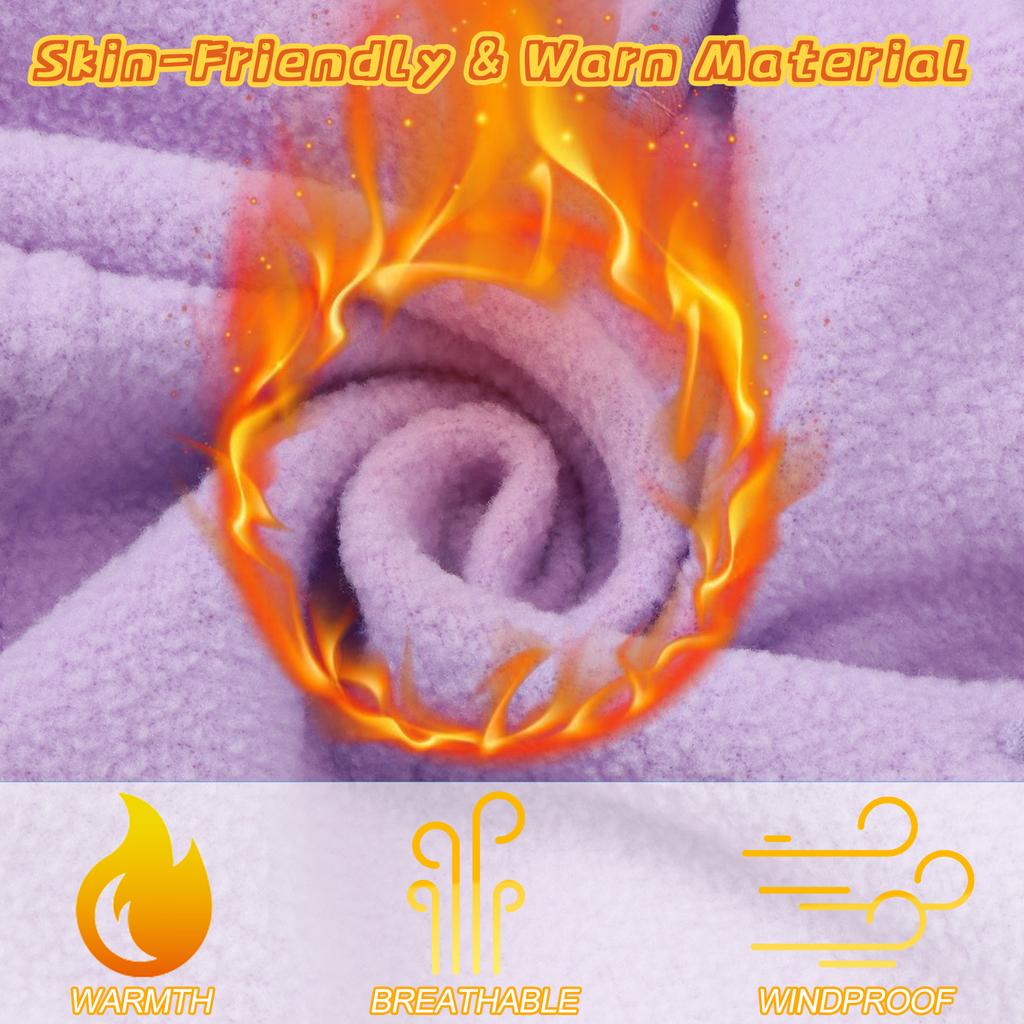 2 Packs Kids Balaclava Windproof Ski Mask Winter Hat Neck Warmer For Boys Girls