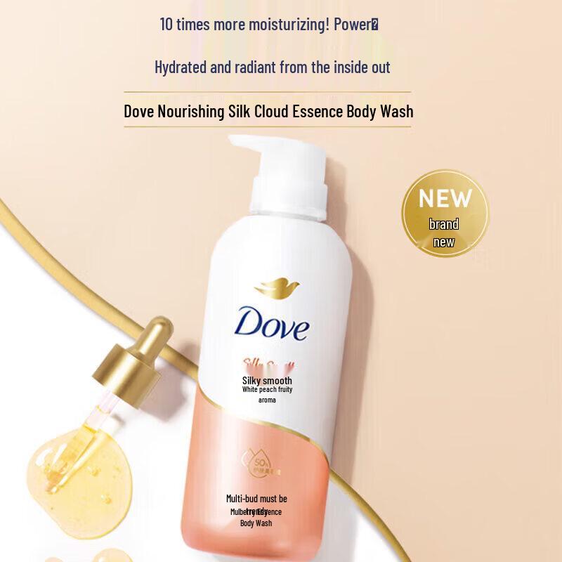 Коллекция для душа Dove с ароматом белого персика