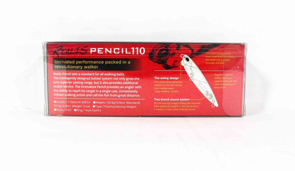 DUO Realis Pencil 110 SW Топвотер плавающий воблер GHA0327 (8202)
