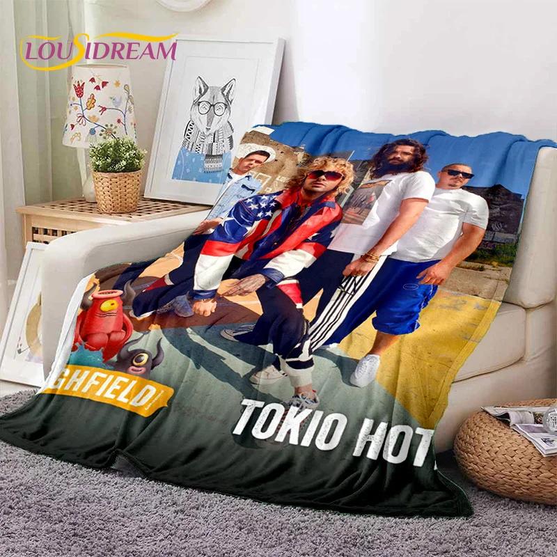 Rock Band Tokio Hotel Билл Каулитц Мягкое фланелевое одеяло для кровати, спальни, дивана, пикника, Плед для укрытия, активного отдыха на природе, подарок