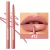 LANGMANNI Sexy Velvet Matte Lip Liner Pen Водостойкая шелковистая естественная контурная помада-карандаш с антипригарным покрытием для макияжа Стойкая косметика