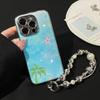 Чехол для мобильного телефона Apple 17/16 Promax с цепочкой, подходит для iPhone13 fresh 14/15 противоударный защитный чехол