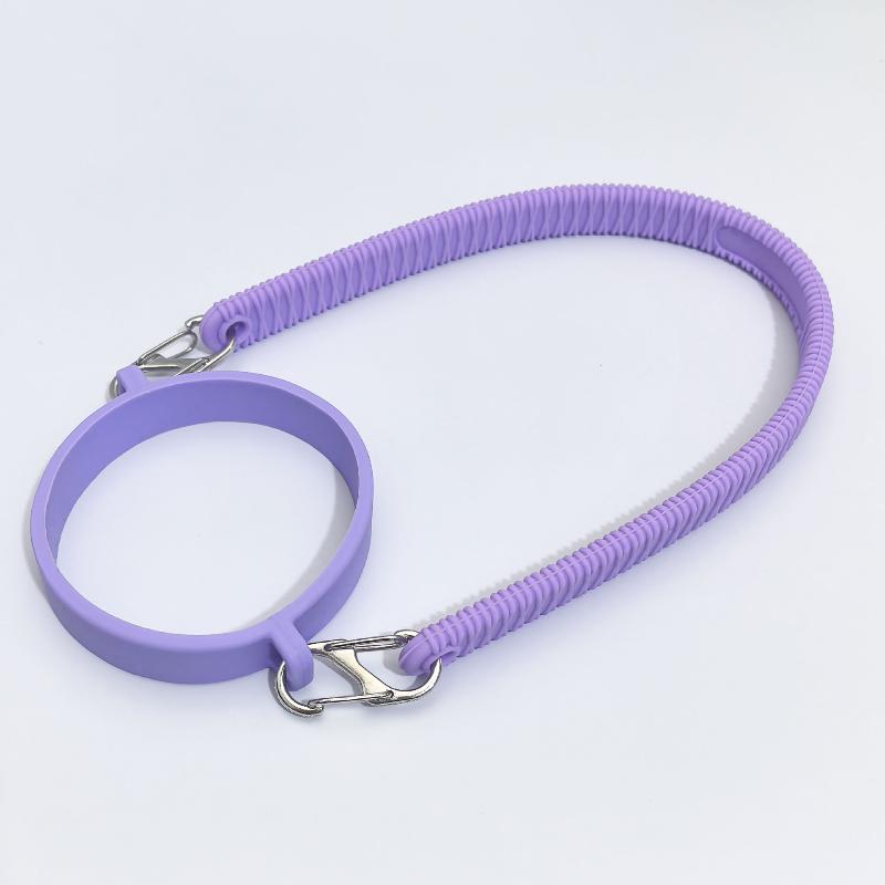 1Pcs Soft Durable Silicone Water Bottle Handle Water Bottle Sling Carrier Holder Strap For Most 8-40Oz Bottles Cup Accessories