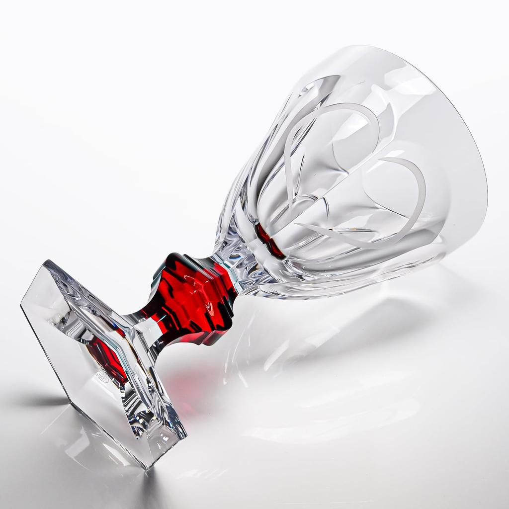 Хрусталь Baccarat Harcourt Love, Прозрачный, Сердце, Красный, 2817024, Посуда в западном стиле, Высококачественный [товар]