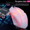 USB Wired Gaming RGB Ergonomic 1200DPI Mouse LED 3 Buttons High Precision Mute