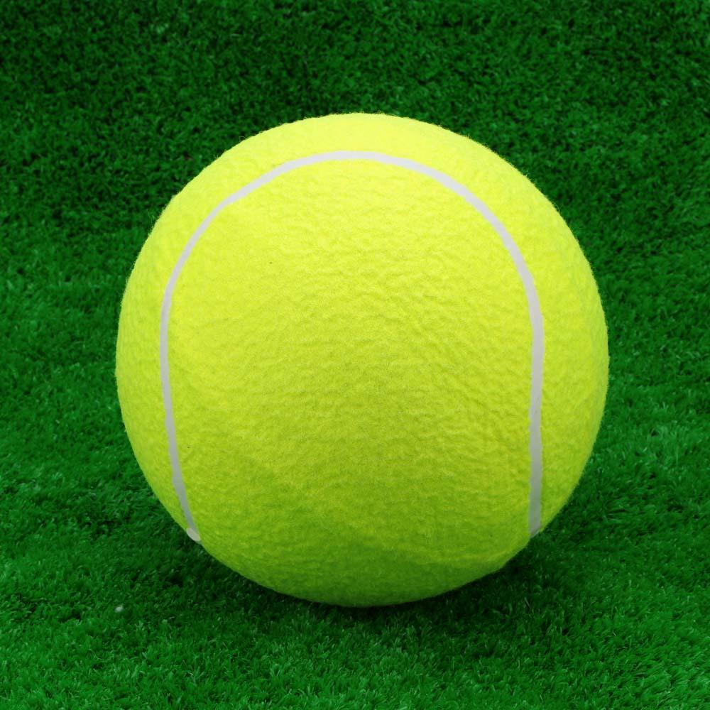 9.5‘um Oversize   Tennis  s Inflatable Tennis   with Pump Dog Toy  s For Signature Children Adult Pets Dogs Cats Fun