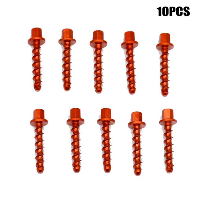 10 шт. комплект саморезов для велосипедов грязи для KTM EXC EXCF XC XCF SX SXF TPI шесть дней 125 250 300 350 400 450 500