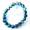 [GOLD STONE] Kerama Marine Firefly Glass Bracelet, 10mm, Kerama Islands, Okinawa, Inner Diameter: Approx. 19.5cm