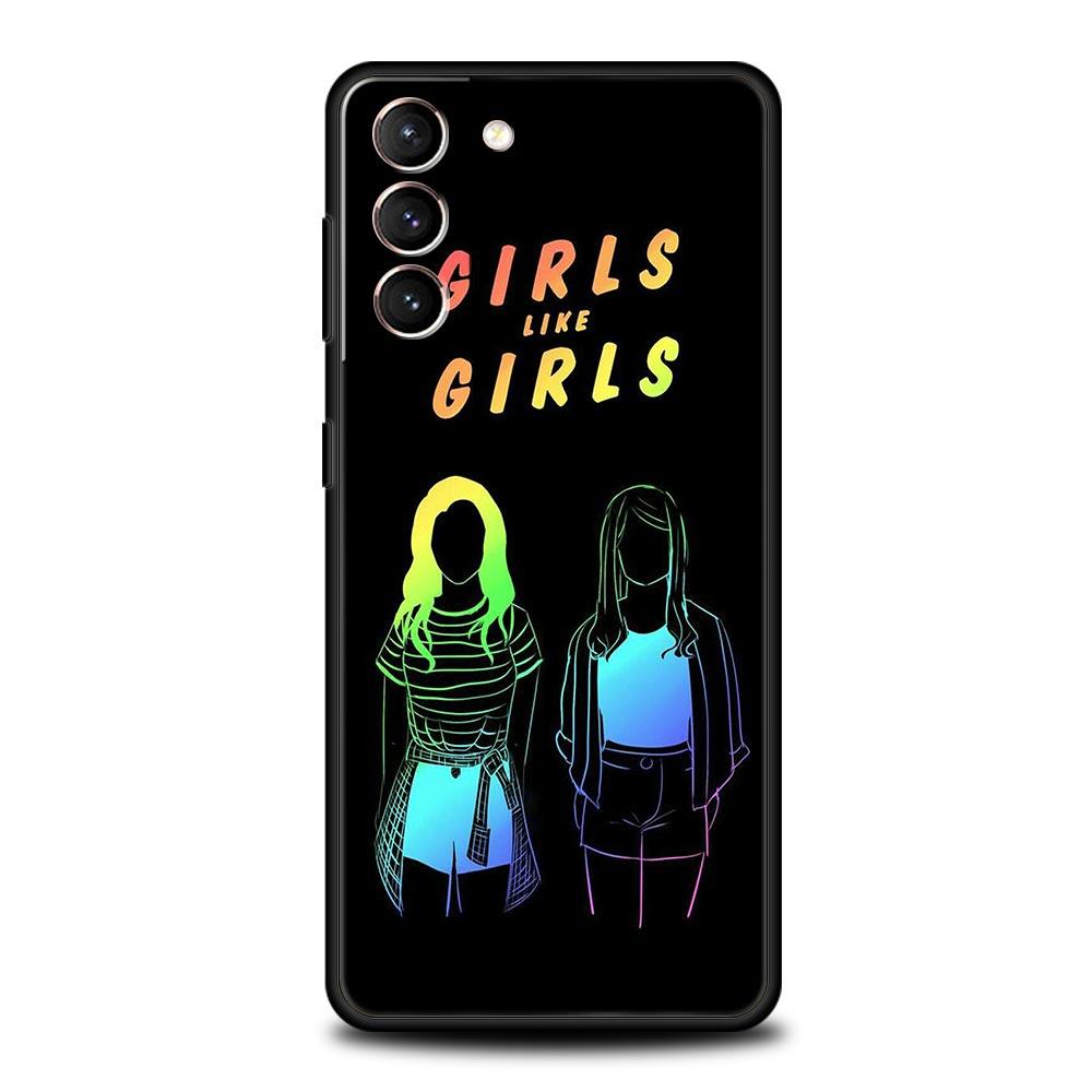Gay Lesbian Rainbow Pride Phone Case Cover for Samsung Galaxy S25 S24 S23 S22 S20 S21 FE Ultra S25 Edge S10 Plus Soft TPU Shell