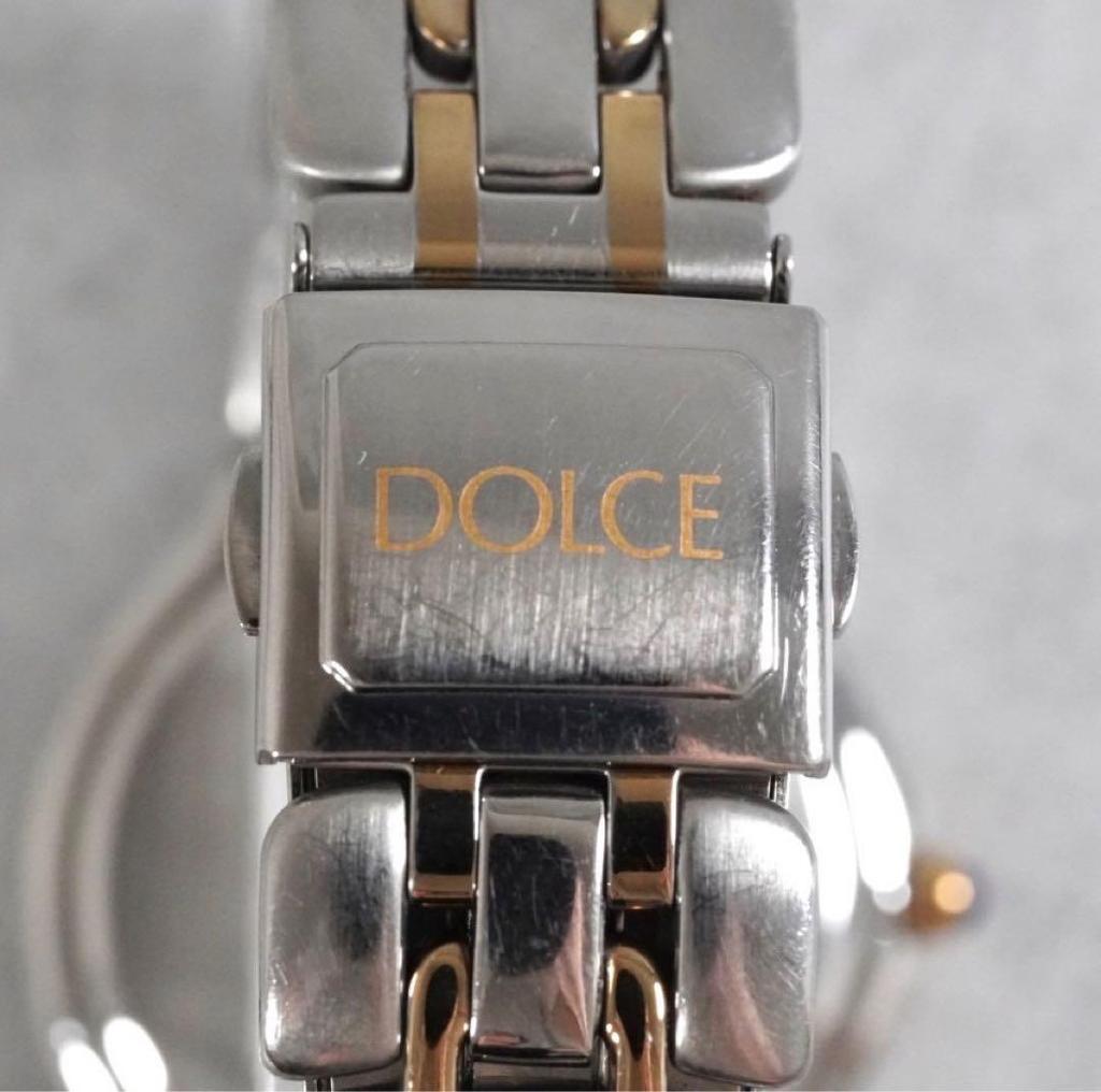 [USED] SEIKO Dolce 8J41-6150 Stainless Steel Gold Combination Watch, Working