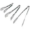 Stainless Steel Kitchen Tongs with Green Non-slip Handle Metal Tongs Practical Cooking Tongs  Home