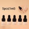 1ML Essential Oil Glass Dropper Empty Bottle Sample Bottle, With Glass Pipette Dropper, Used For Eye Dropper Essential