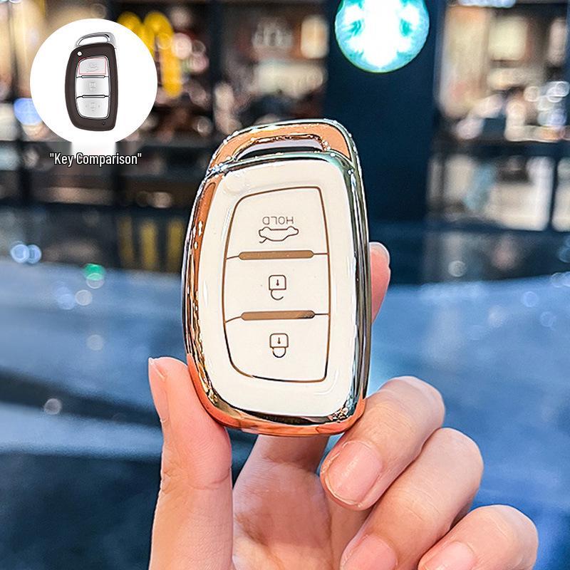 Чехол для ключа Hyundai: Сумка-чехол для ключа Sonata, ix35, Langdong, Mingtu, ix25, Yue Dong, Reina, Elantra