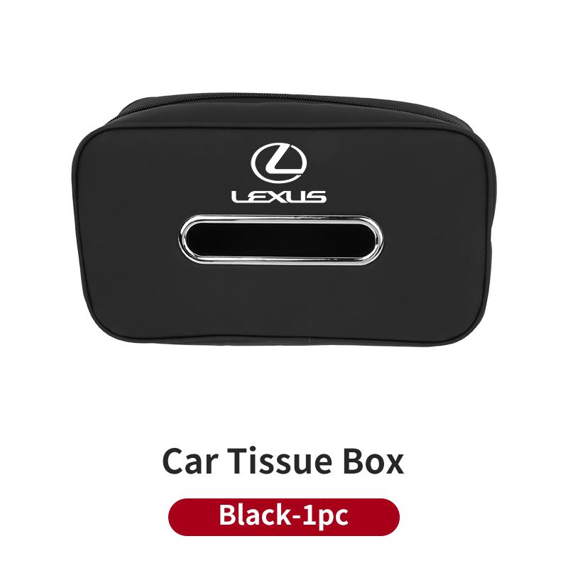 Car Seatback Tissue Box Armrest Paper Napkin Storage Bag Accessories For Lexus UX250h RX450h CT200h RX400h NX300h RX350 RX300 G