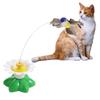 Automatic Rotating Electric Cat Toy Colorful Butterfly Bird Animal Shape Plastic Funny Kitten Pet Dog Interactive Training Toys