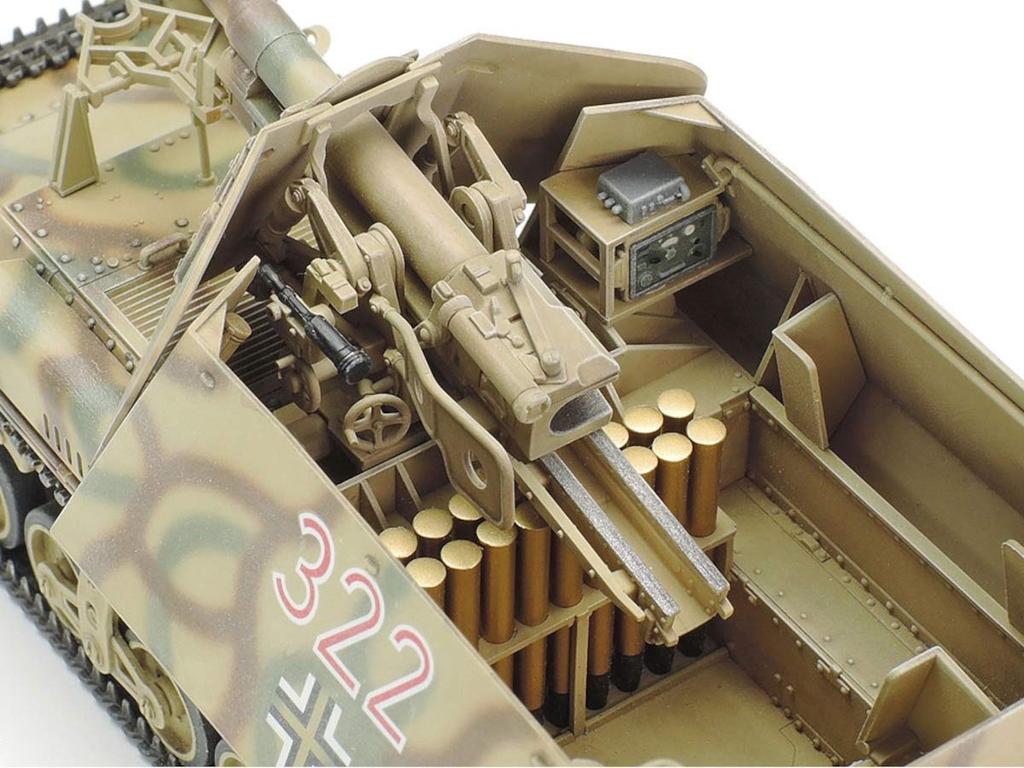 Tamiya Военная миниатюра Немецкая пушка Marder I Пластиковая модель 35370 1/35 № 370 Противотанковая самоходная установка
