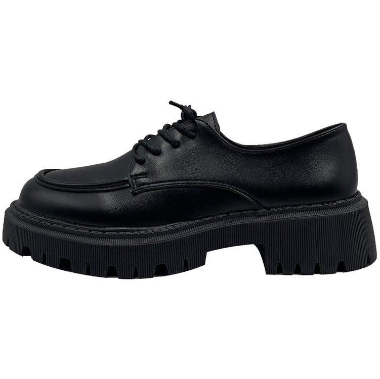 Черные лакированные женские мокасины на платформе слипоны для женщин Весна Британская кисточка Повседневная обувь на плоской подошве Женская работа