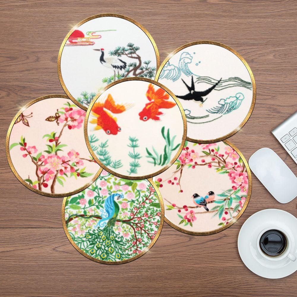 Cloth Arts Crafts Home Decoration Embroidery Kit Cloth Threads Tools Cross Stitch DIY Starter Suits