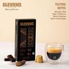 ELEVENS COFFEE | Наслаждайтесь и смакуйте | Кофе в капсулах Single Origin | 100% арабика | 11 алюминиевых кофейных капсул (10 + 1) | Тёмная обжарка | Интенсивность 9