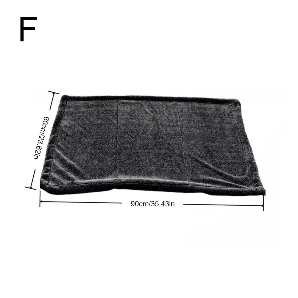 Car Towel Car Cleaning Towel Double-Sided Thicken Ultra Wash Washing Car Towel Cloth Cleaning Drying Accessories Absorbent E8J1