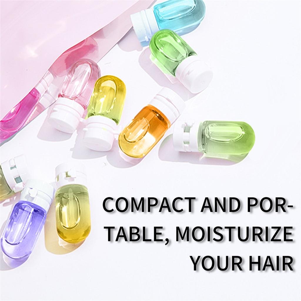 Moisturizing Hair Care Serum Oil 1.5ml*10 Pieces, Soft And Anti-frizzy Hair Care Gel With Long-lasting Fragrancy
