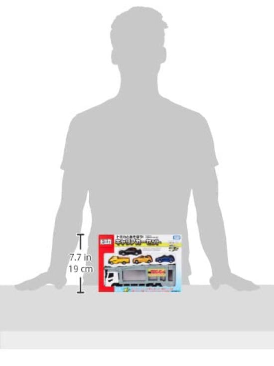 TAKARA TOMY Играйте в подарок с Carrier Car Мини-игрушка для детей от 3 лет и старше Стандарты безопасности игрушек прошли сертификацию ST Mark TOMICA "Tomica Let's