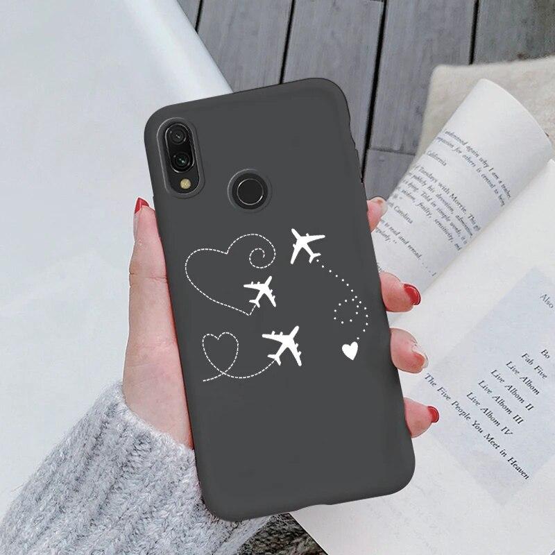 Redmi Note 7 Pro 7S Funda Rainbow Heart Vintage Flowers Leaves Чехол для телефона Мягкий силиконовый чехол-бампер для Xiaomi Redmi Note 7 Противоударная защитная сумка