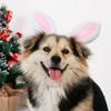 Lovely Bunnies Ear Headbands Durability Pet Headpiece Dog Halloweens Headbands for Easter and Festives Celebrations