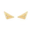 ANIA HAIE Triangle Kiss 925 Silver Stud Earrings E059-05G