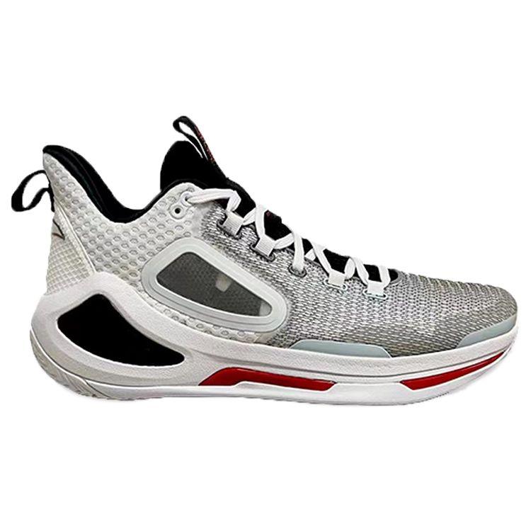 Anta Низкие баскетбольные кроссовки мужские серые черные 512210501-1