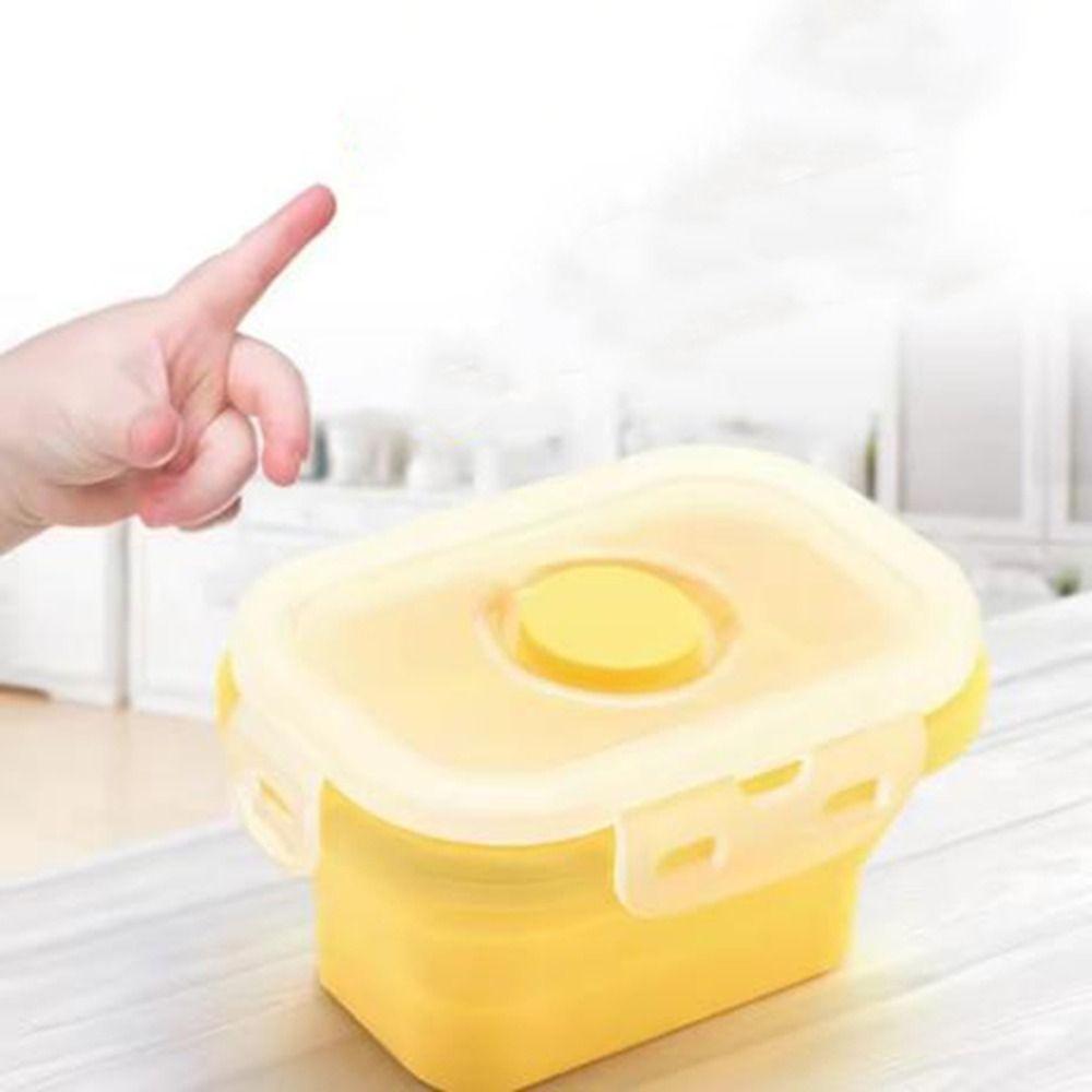 4Pcs 150ml Food Fresh-Keeping Box Sealed Kids Snack Container  Office
