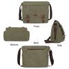 Сумка через плечо для совместимого с Messenger One Large For School [S-ZONE] Мужская, 12,9/15,6 дюйма, Сумка, Холщовая, Плечо, Вместимость, Многофункциональная,