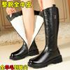 But Knee Boots Children's Winter New High Boots Thickened All-wool Long Women's Boots Large Size Thick-soled Knight Boots