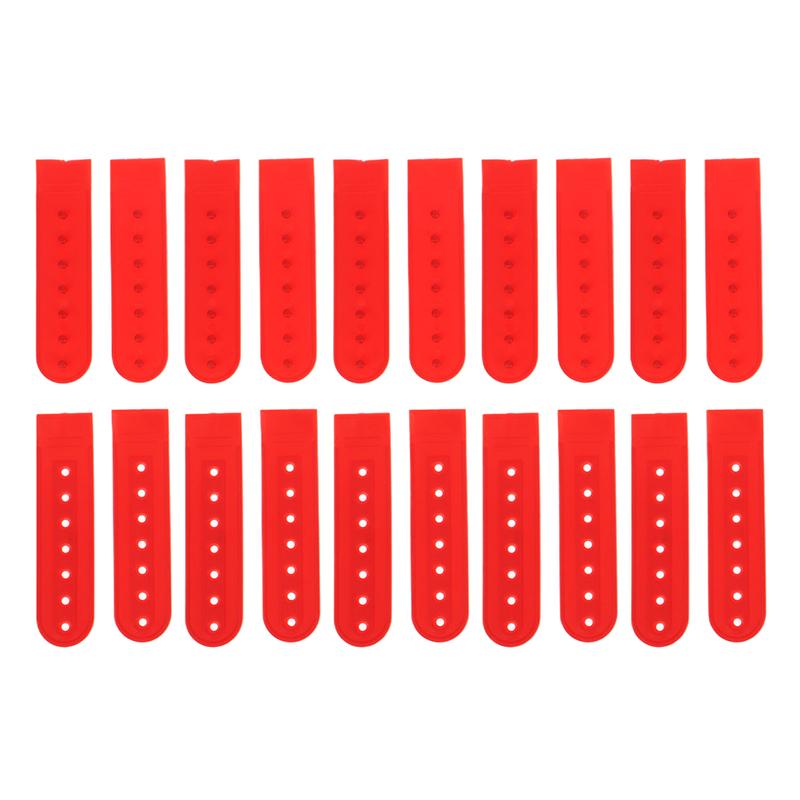 10 комплектов сменных ремешков для бейсболок с 7 отверстиями, цветная застежка для ремонта шляпы, удлинитель для пряжки, аксессуар для бейсболки