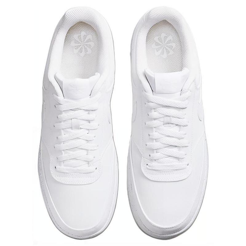 Nike Court Vision Low Canvas Next Nature 'Triple White'  DJ6260-100