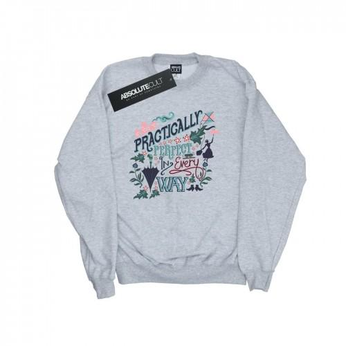 Disney Mens Mary Poppins Practically Sweatshirt