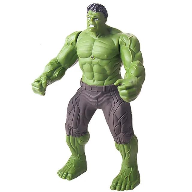 Игрушки Marvel Animation, Человек-паук, Халк, Железный человек, ПОЛИВИНИЛХЛОРИД Активные Соединяющиеся, Линия Коллекционных Фигурок Светящиеся Миниатюры, 2024