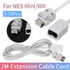 3-10 шт. 6,5 футов удлинитель для NES Mini Classic Edition, контроллера Wii, белые аксессуары для контроллера