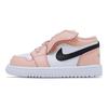 Детские кроссовки Air Jordan 1 Low ALT TD Arctic Orange Белый антрацит CI3436-800