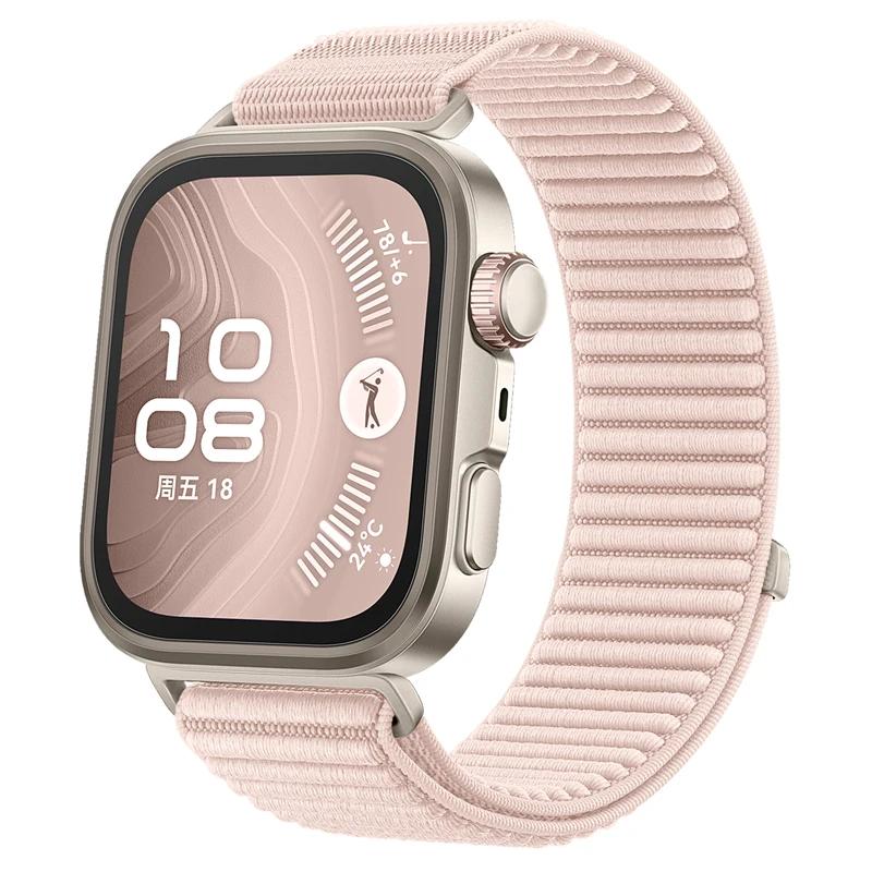 Нейлоновый плетеный ремешок-петля для Huawei Watch Fit 4 3 Официальный удобный браслет-ремень для Huawei Watch Fit 4 Pro Ремешок для часов Correa