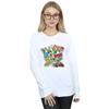 DC Comics Womens/Ladies Teen Titans Go Robin Montage Sweatshirt