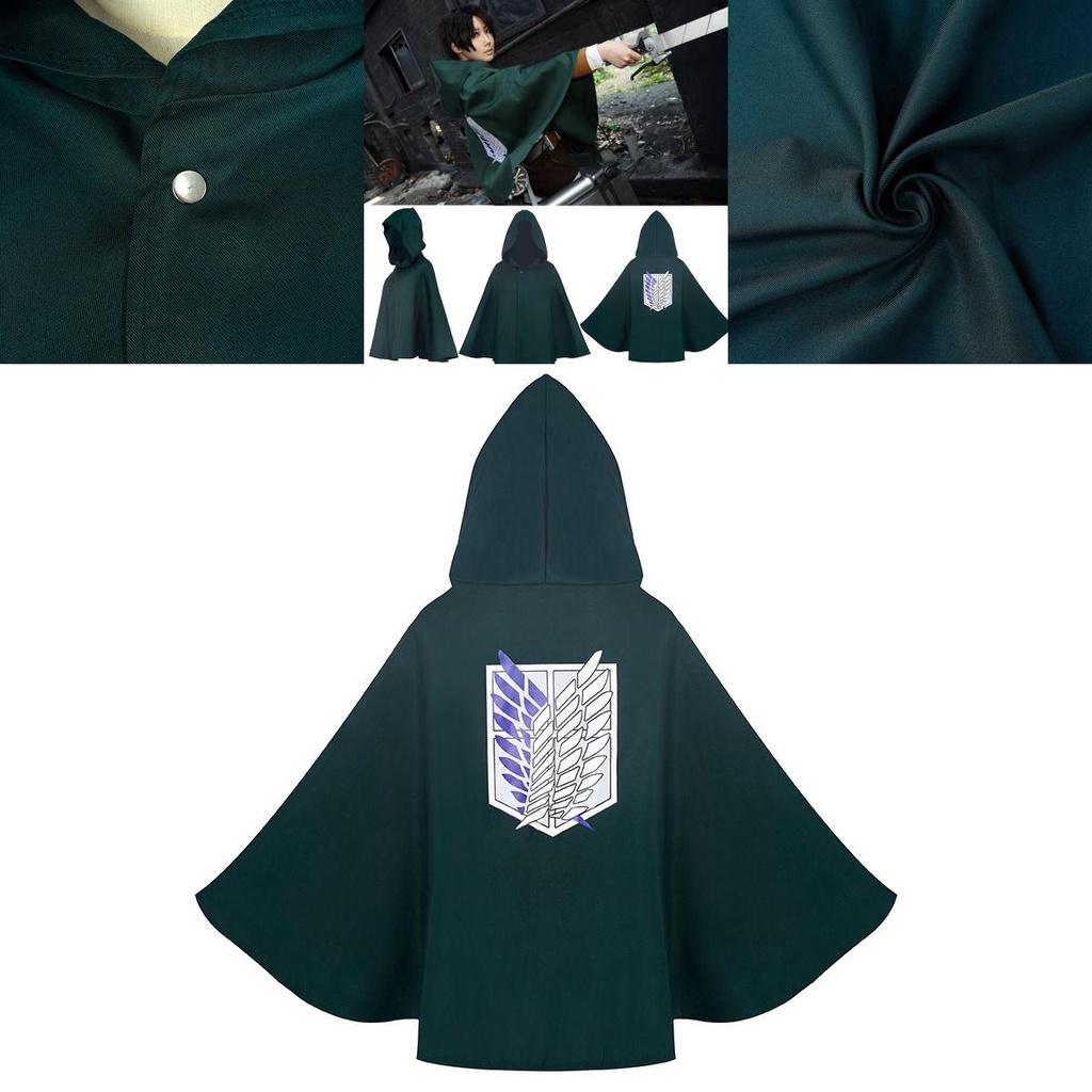 High Quality Attack On Titan Cloak Cosplay Legion Wings Of Liberty Levi Ackerman Cape
