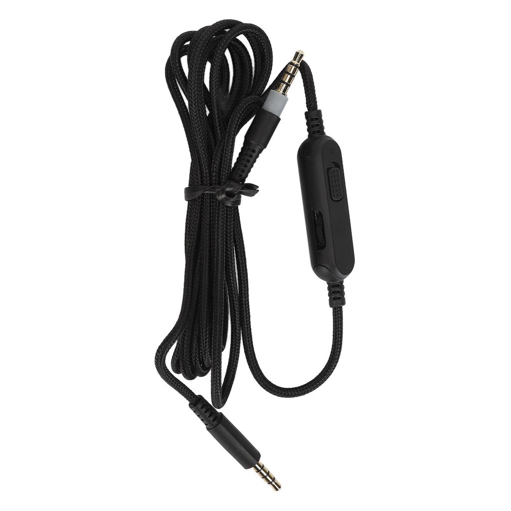 Кабель для наушников, штекер 3,5 мм, сменный шнур для гарнитуры с регулятором громкости и микрофоном для HyperX Cloud Mix для G633 G933