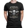 Мужские футболки Avenged Sevenfold Awesome Pure Cotton Tees Футболка с коротким рукавом Crewneck Одежда Лето