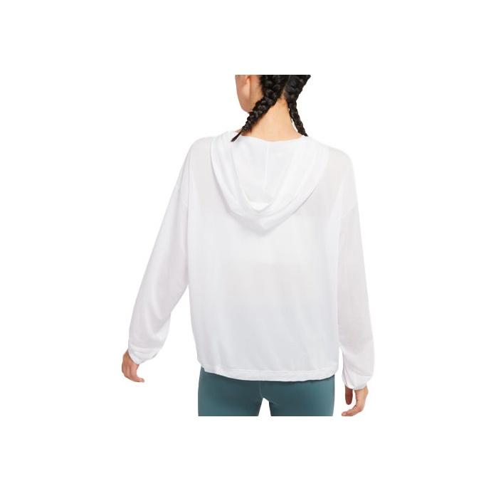 Nike Pro Collection Logo Print Training Quick-Dry Hooded Jacket Women Jackets White DA0955-100