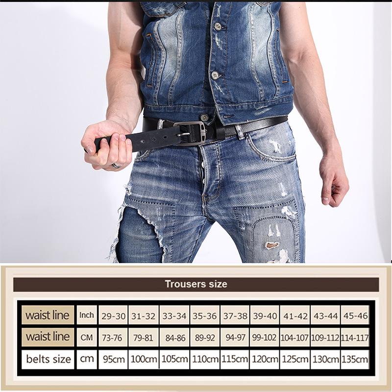 Мужской ремень из натуральной кожи